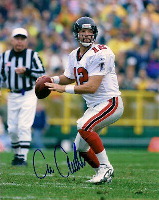 Chris Chandler Autographed Signed Atlanta Falcons Photo - Autographs
