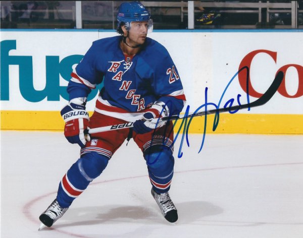 Chris Higgins Autographed Signed 8X10 New York Rangers Photo - Autographs
