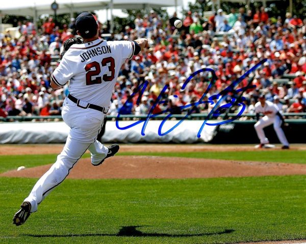Chris Johnson Autographed Signed 8X10 Atlanta Braves Photo - Autographs