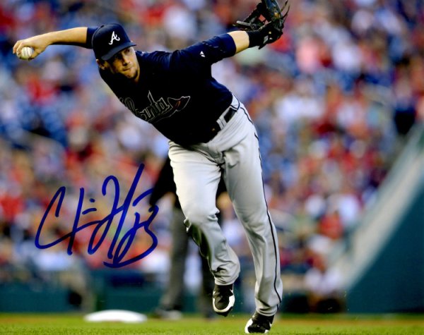 Chris Johnson Autographed Signed 8X10 Atlanta Braves Photo - Autographs