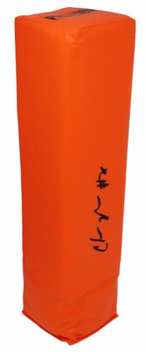 Chris Johnson Autographed Signed Orange Endzone Football Pylon 