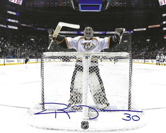 Chris Mason Autographed Signed 8X10 Nashville Predators Photo - Autographs