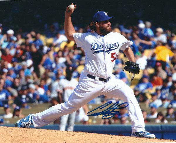 Chris Perez Autographed Signed 8X10 Los Angeles Dodgers Photo - Autographs 