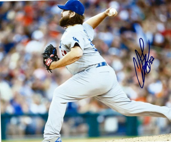 Chris Perez Autographed Signed 8X10 Los Angeles Dodgers Photo - Autographs 