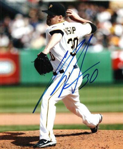Chris Resop Autographed Signed 8X10 Photo - Pittsburgh Pirates - Autographs 