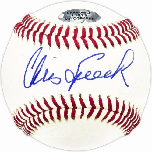 Chris Speier Autographed Official League Baseball San Francisco Giants, Chicago Cubs #229591