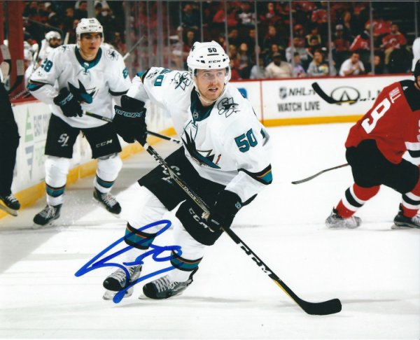 Chris Tierney Autographed Signed 8X10 San Jose Sharks Photo - Autographs
