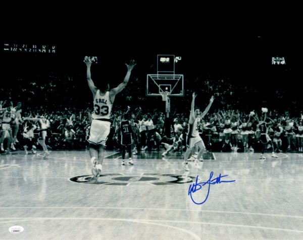 Christian Laettner Autographed Signed 16X20 Photo Duke Blue Devils Game Winning 'The Shot' Celebration JSA 