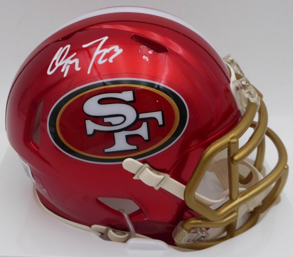 Christian McCaffrey Autographed San Francisco 49ers Jersey Framed
