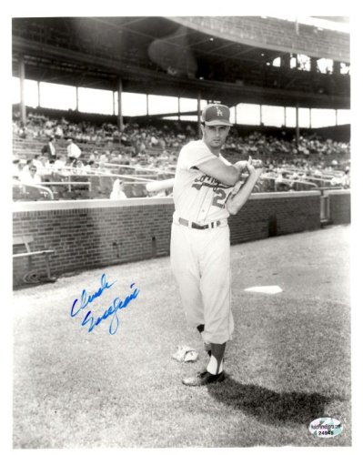 Chuck Essegian Autographed Signed 8X10 Los Angeles Dodgers Photo - Autographs 