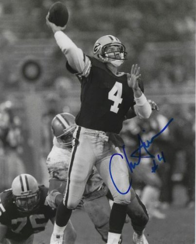 Chuck Fusina Autographed Signed Green Bay Packers 8X10 Photo - Autographs