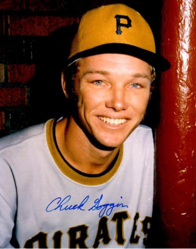 Chuck Goggin Autographed Signed 8X10 Pittsburgh Pirates Photo - Autographs 