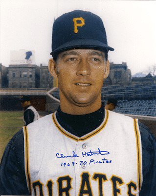 Chuck Hartenstein Autographed Signed Photo - Pittsburgh Pirates - Autographs 