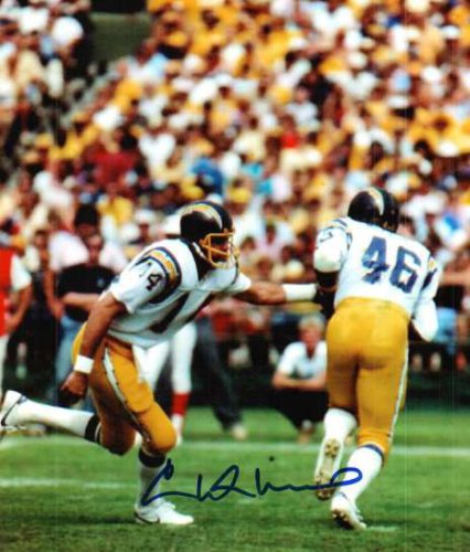 Chuck Muncie Autographed Signed 8X10 Photo - San Diego Chargers - Autographs 