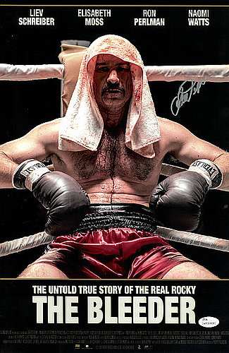 Chuck Wepner Autographed Signed The Bleeder 11x17 Movie Poster- JSA Hologram (boxing/movie/entertainment) 