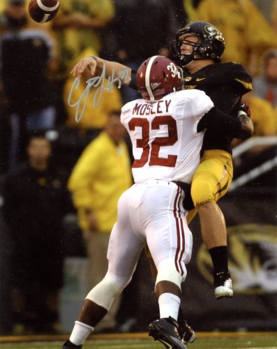 CJ Mosley Autographed Memorabilia Signed Photo Jersey Collectibles Merchandise