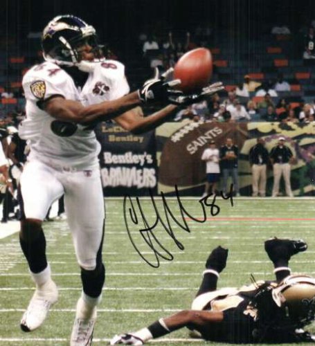 Clarence Moore Autographed Signed Baltimore Ravens Photo - Autographs 