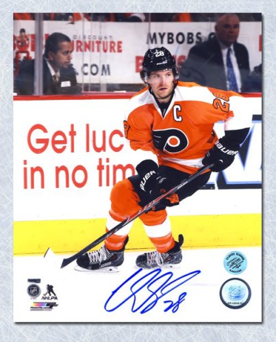 Claude Giroux Autographed Signed Philadelphia Flyers Captain 8x10 Photo