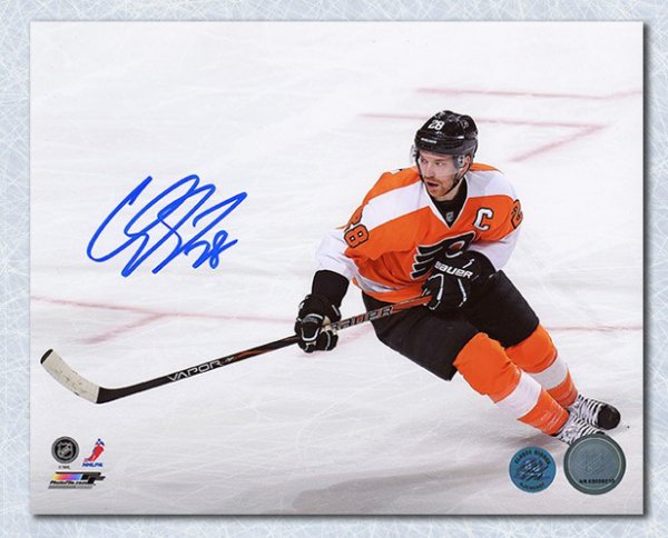 Claude Giroux Autographed Signed Philadelphia Flyers Game Action 8x10 Photo