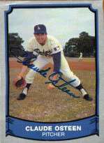 Claude Osteen Autographed Signed 1989 Pacific Legends Card - Autographs