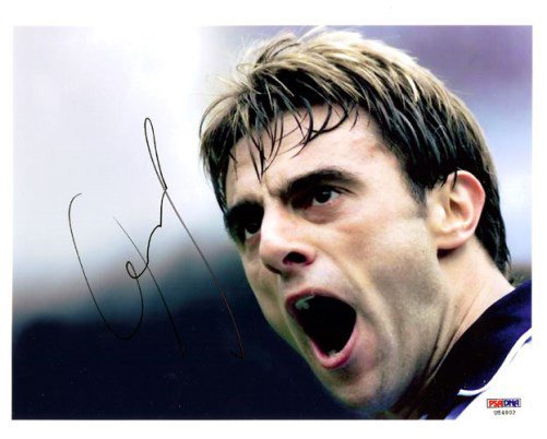 Claudio Lopez Autographed Signed 8X10 Photo Argentina PSA/DNA 
