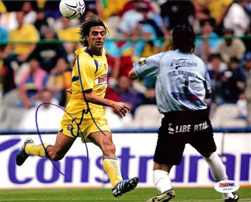 Claudio Lopez Autographed Signed 8X10 Photo Argentina PSA/DNA 