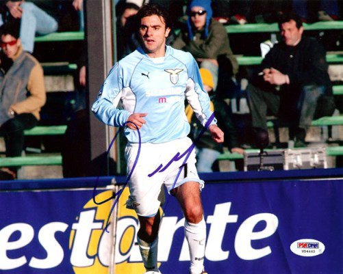 Claudio Lopez Autographed Signed 8X10 Photo Argentina PSA/DNA 