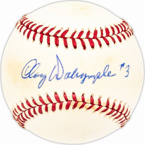 Clay Dalrymple Autographed Signed Official Al Baseball Philadelphia Phillies, Baltimore Orioles Beckett Beckett Qr #Bm25787 