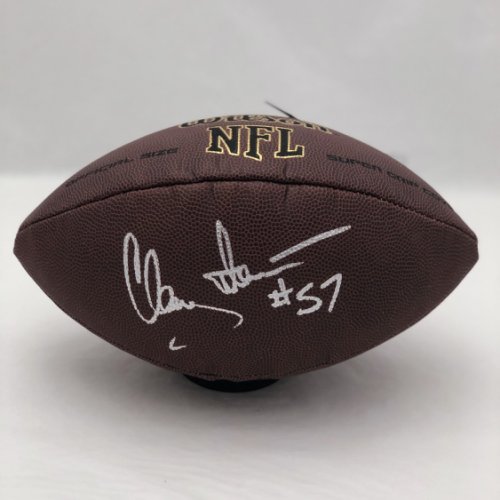 Clay Matthews Cleveland Browns Autographed Signed Supergrip Football - PSA Authentic 