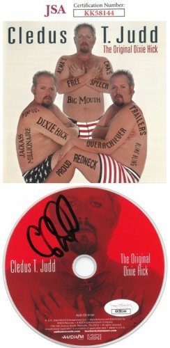Cledus T. Judd Autographed Signed 2003 The Original Dixie Hick Album CD w/ Cover & Case- JSA #KK58144 