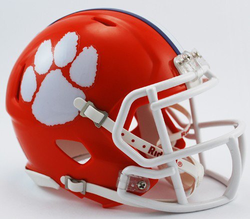 Clemson Tigers NCAA Mini Speed Football Helmet 