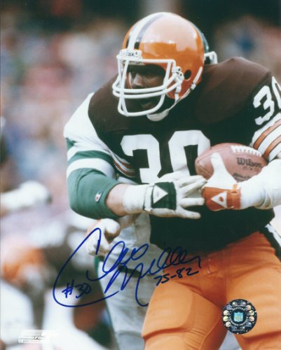 Cleo Miller Autographed Signed 8X10 Cleveland Browns Photo - Autographs 