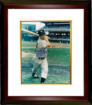 Clete Boyer Autographed Signed New York Yankees 8x10 Photo Custom Framing w/ WS Champs 1961 Insc (deceased) 
