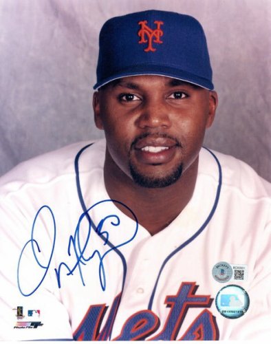 Cliff Floyd autographed jersey MLB Florida Marlins JSA COA World