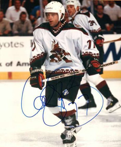 Cliff Ronning Autographed Signed Phoenix Coyotes Photo - Autographs 