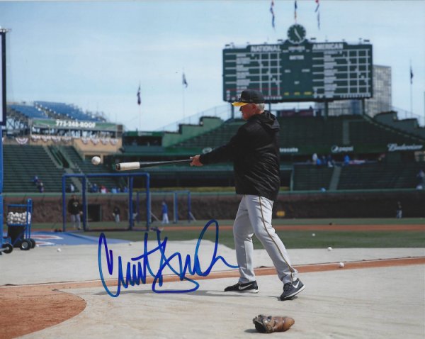 Clint Hurdle Autographed Signed 8X10 Pittsburgh Pirates Photo - Autographs