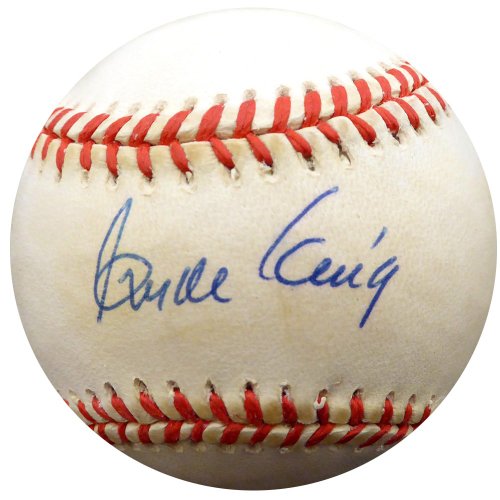 Clyde King Autographed Official Nl Baseball Brooklyn Dodgers, Cincinnati Reds Beckett Beckett