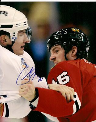 Colin Fraser Autographed Signed Photo - Chicago Blackhawks - Autographs