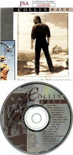 Collin Raye Autographed Signed 1992 In This Life Album CD w/Cover Booklet & Case- JSA #GG08305 
