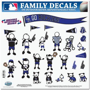Colorado Rockies Window Decal s