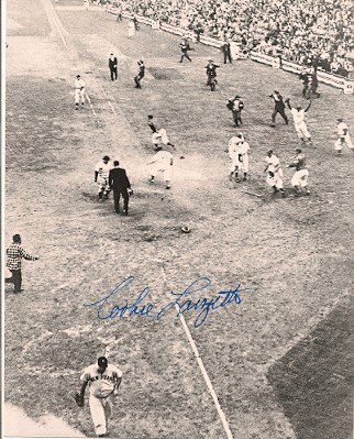 Cookie Lavagetto Autographed Signed 8X10 Brooklyn Dodgers Photo - Autographs 