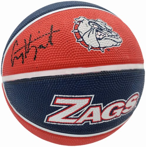 Corey Kispert Autographed Signed Gonzaga Bulldogs Logo Rubber Basketball Mcs Holo #194799 