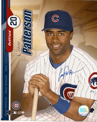 Corey Patterson Autographed Signed 8X10 Chicago Cubs Photo - Autographs