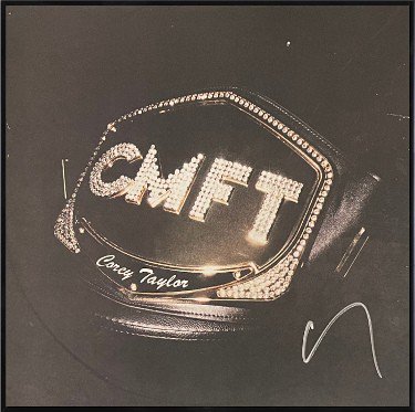 Corey Taylor Autographed Signed 2020 CMFT Solo 12x12 Insert Custom Framing w/Album/LP/Vinyl/Record- JSA #KK96785 (Slipnot/Stone Sour) 