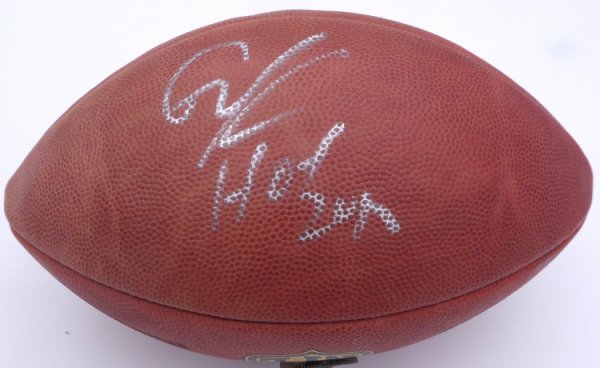 Cortez Kennedy Autographed Signed Football Seattle Seahawks "HOF 2012" (Light Signature) Beckett Beckett Qr #Bm00062 