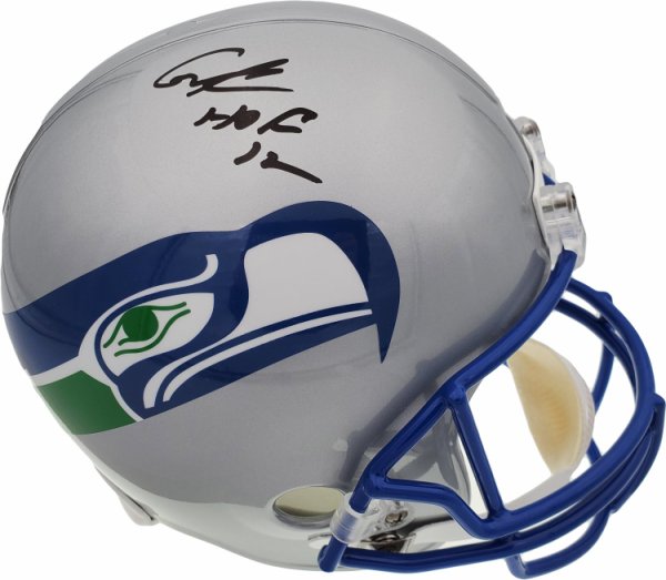 Cortez Kennedy Autographed Signed Seattle Seahawks Throwback Full Size Helmet "HOF '12" Beckett Beckett 