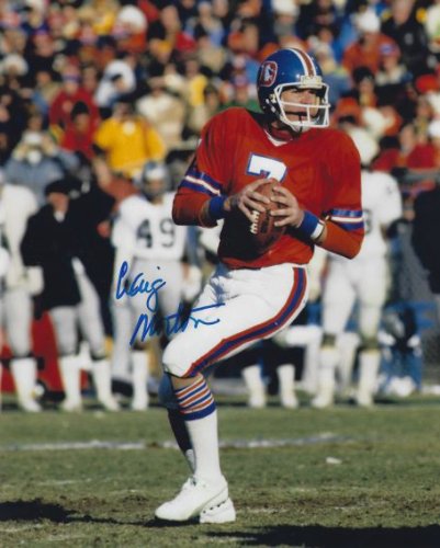 Craig Morton Autographed Signed 8X10 Denver Broncos Photo - Autographs