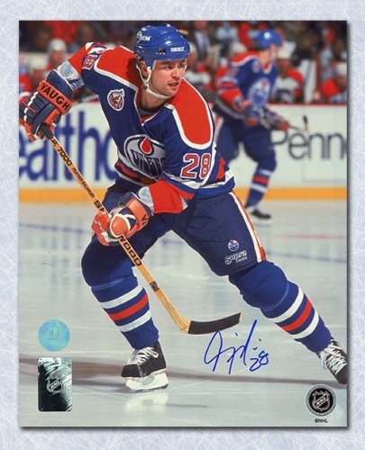 Craig Muni Autographed Signed Edmonton Oilers Hockey 8x10 Photo