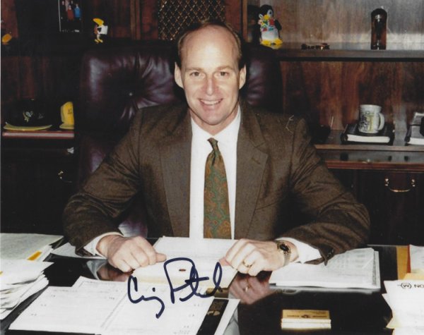 Craig Patrick Autographed Signed 8X10 Pittsburgh Penguins Photo - Autographs