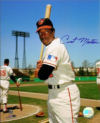 Curt Motton Autographed Signed 8X10 Baltimore Orioles Photo - Autographs 